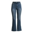 thumbnail image 6 of Time and Tru Women's Mid Rise Bootcut Jeans, 31" Inseam, sizes 2-20, 6 of 6