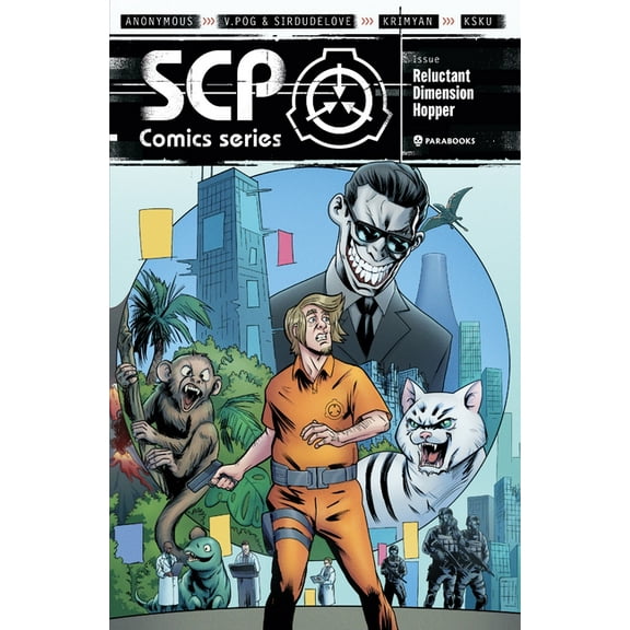 Scp Foundation Comic Book Reluctant Dimension Hopper, (Paperback)