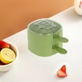 thumbnail image 2 of H-110 Green Double Layer Popsicle Maker Diy Mold For Summer Homemade Ice Cream Easy Release Reusable #sKE9s, 2 of 6