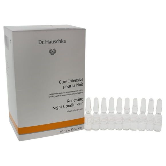 Renewing Night Conditioner by Dr. Hauschka for Women - 50 x 0.033 oz Ampoules