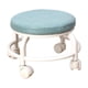 thumbnail image 3 of Taburete bajo con ruedas, silla giratoria, resistente, multifuncional, para pedicura. Azul, 3 of 9