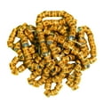 thumbnail image 1 of Langgg 50x 2023 Pigeon Leg Rings Bird Foot Bands for Bantam Finch Canary Orange, 1 of 9