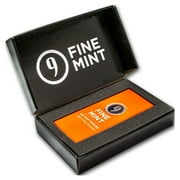 100 oz Cast-Poured Silver Bar - 9Fine Mint