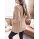thumbnail image 4 of Jersey tipo cárdigan PRETTYGARDEN para mujer, tejido trenzado, talla XL, 4 of 9
