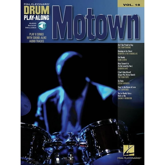 Motown: Drum Play-Along Volume 18