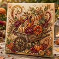 thumbnail image 4 of Fall Wheelbarrow Pearl Painting Kit for Adults, 3D Autumn Harvest Pearl Bead Art DIY Craft Set, Beginner Friendly Seasonal Wall Decor, 4 of 5