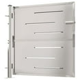 thumbnail image 3 of vidaXL Garden Gate 39.4"x39.4" Stainless Steel, 3 of 6