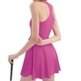 thumbnail image 4 of SDNall Tennis Dresses for Women Classic Exercise Fashionable Solid Color Tennis Dress Athletic Dress, 4 of 9