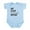 Sky Blue, variant on CafePress - Infant Bodysuit - Baby Light Bodysuit, Size Newborn - 24 Months