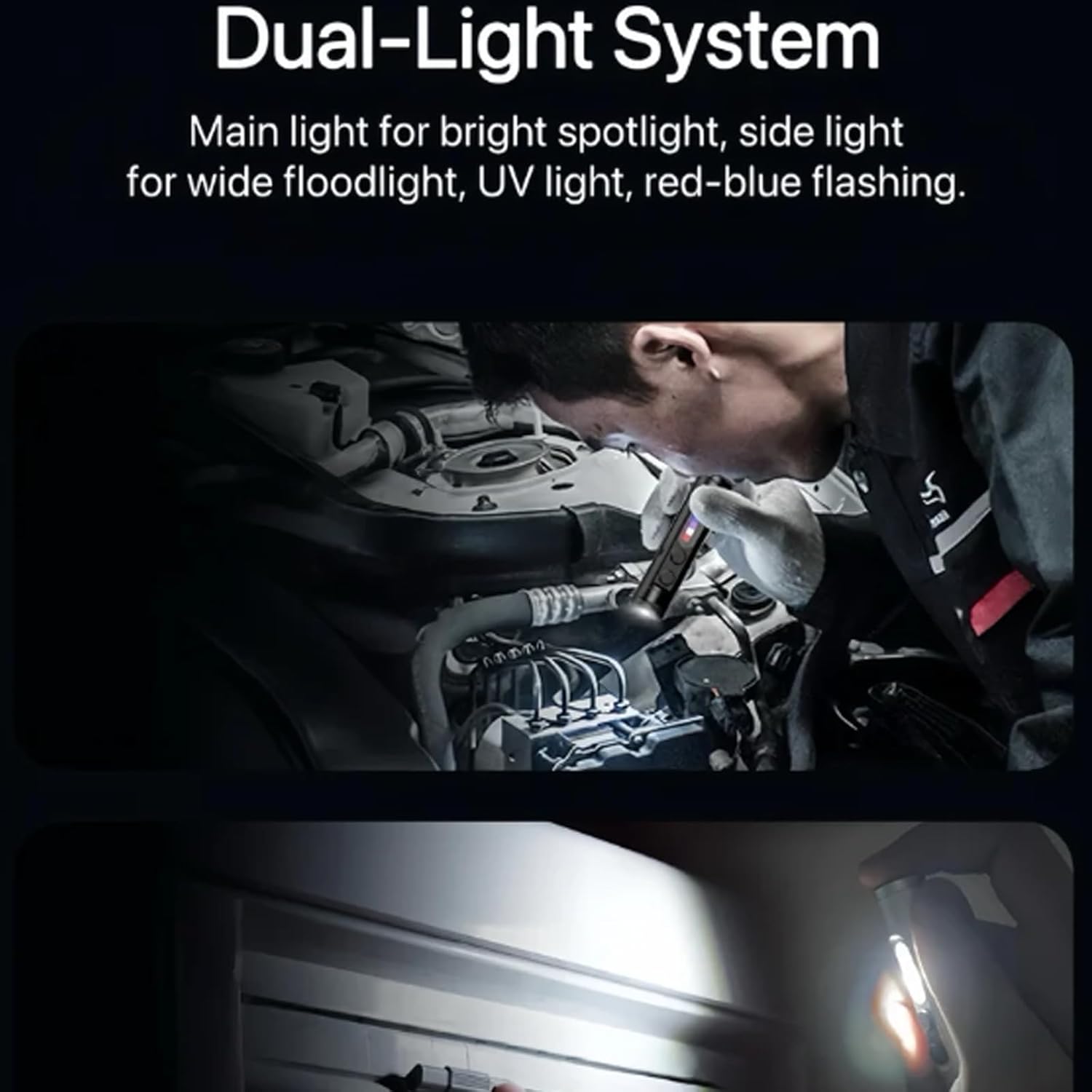 The Ultimate Everyday Micro Tool, Rechargeable LED Magnetic Super Bright Tactical Flashlight High Lumens with Hat Clip, Waterproof, 3 Brightnes, Friend Men Gifts