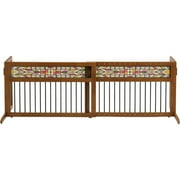 Richell Freestanding Pet Gate, Mission Aztec
