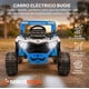 thumbnail image 5 of Carro Buggy Electrico Montable para Niños Carrito de Control Remoto y Manejo Directo con Luces Estereo y Pedales Funcionales con Control Remoto (Azul), 5 of 7