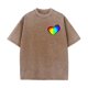 thumbnail image 5 of RKSTN Valentine's Day T Shirts for Man Oversized Crewneck Cotton Valentine Print Short Sleeves Shirts Tops Mens Casual Round Neck Sports Washed Distressed T-Shirts Loose Fits Comfy Soft Tee Shirts, 5 of 6