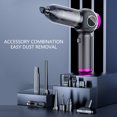 thumbnail image 6 of Rechargeable Compressed Blower Wireless Handheld Vacuuming Cleaner for Car Desktop Home Cleaning, 6 of 9