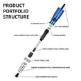 thumbnail image 3 of Yeacher Electric Rivet Tool 2.4mm-4.8mm Rivet Nut Tool Bit Adapter Cordless Riveting Tool Conversion Connector Insert Nut Pull Rivet Tool Utility Combination Kit, 3 of 8