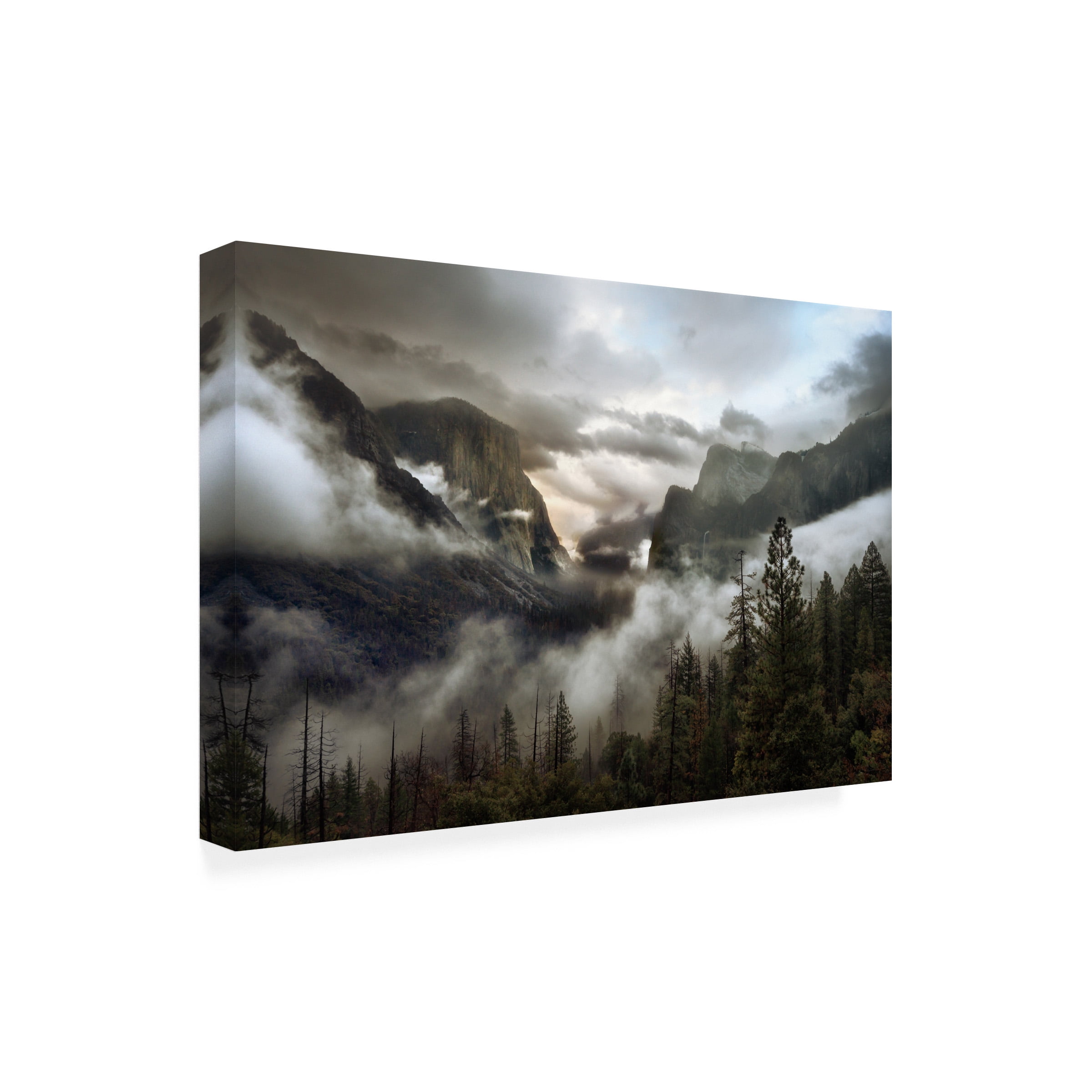 Gary Perlow 'Upper Valley Morning' Canvas Art