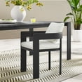 thumbnail image 2 of Dining Side Chair, White, Aluminum, Outdoor Patio Balcony Cafe Bistro Garden Hospitality Restaurant, Modern Contemporary, HB37493, 2 of 9
