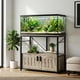 thumbnail image 4 of Yeshouse Soporte para acuario de 40-50 galones, soporte para acuario con armario de almacenamiento para accesorios de acuario para amantes de los peces, capacidad de 660 libras, 4 of 6