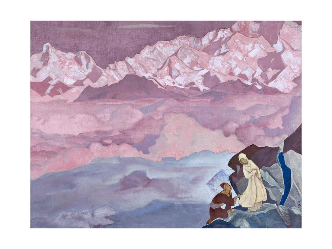 And We are Trying Fine art print NEW By Nicholas Roerich 