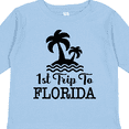 thumbnail image 4 of Inktastic First Trip to Florida Vacation Boys or Girls Long Sleeve Toddler T-Shirt, 4 of 5