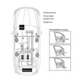 thumbnail image 2 of 2pcs 500w Mini High Efficiency Car Tweeter Speakers Auto Horn Audio Music Stereo Speaker Compatible, 2 of 5