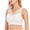 White, variant on Sexy Deep V Neck Lace Bras For Women Brassiere Push Up Padded Bra Seamless Comfortable Bralette Breathable Fitness Gym Bra Top Padded Sport Bra