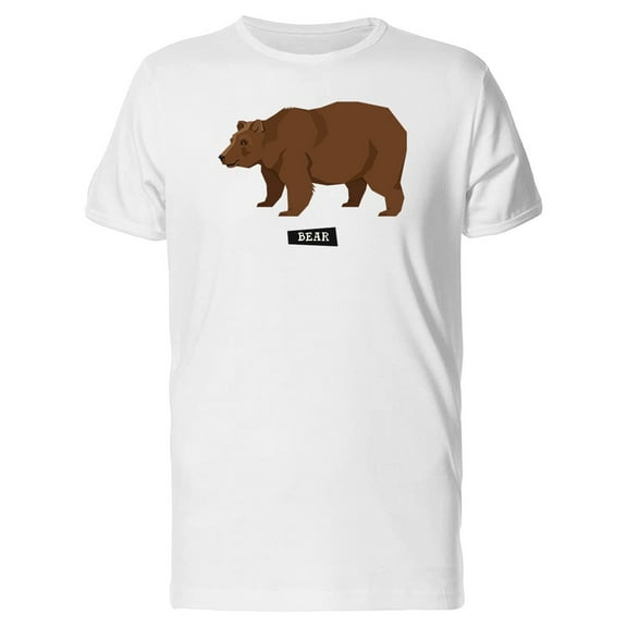 Brown Bear Tee Men's -Image by Shutterstock