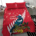 thumbnail image 3 of Nueva Zelanda Navidad en julio Juego de cama Tui pájaro con Kowhai Meri Kirihimete, 3 of 6