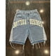 thumbnail image 2 of Pantalones vaqueros holgados estilo retro americano, estilo punk, informales, por encima de la rodilla, para hombres y mujeres, ropa de calle gótica Y2k, pantalones cortos de baloncesto, 2 of 5