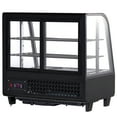 thumbnail image 6 of VEVOR Refrigerated Display Case, 3.5 Cu.Ft./100L, 2-Tier, Countertop Pastry Display Case Commercial Display Refrigerator with LED Lighting, TURBO Cooling, Frost-Free Air-Cooling, Rear Sliding Door, 6 of 9