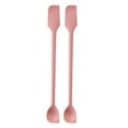 thumbnail image 6 of Shoreew Double-Ended Silicone Spatula Thin Jar Scraper Small Makeup Scrapers Mini Food-Grade Scraper & Spreader for Jams Baking Cooking, 6 of 7