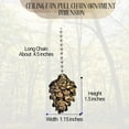 thumbnail image 3 of Pine Cone Rustic Ceiling Fan Pull Chain Ornament Figurine Cabin Lodge Decor, 3 of 6
