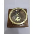 thumbnail image 3 of Nautical Collectible Gift Brass Desk Marine Magnifying Glass Map Reader Gift item With Wood Box, 3 of 4