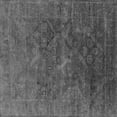 thumbnail image 1 of Ahgly Company Indoor Square Oriental Gray Industrial Area Rugs, 4' Square, 1 of 4