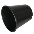 thumbnail image 6 of Epotoor EP188510T 8.8" Diameter Round Black Plastic Plant Planters with Drainage Holes (10 Count), 6 of 13