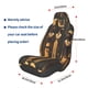 thumbnail image 3 of Balery Ancient Egyptian Hieroglyph Funda de Asiento para Auto con Diseño - Cubierta Frontal Suave y Transpirable con Protector Antideslizante- 1 Unidad, 3 of 5