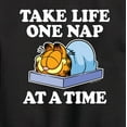 thumbnail image 3 of Garfield - Take Life One Nap - Toddler And Youth Crewneck Fleece Sweatshirt, 3 of 5