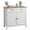 Gray-35", variant on Coffee Bar Cabinet, 35" Kitchen Storage Cabinet with 2 Drawers, Adjustable Shelf, White+Retro