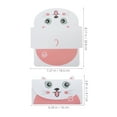 thumbnail image 2 of SEWACC 20pcs Invitation Cards Pink Paper Versatile Use For Baby Showers And Present Exchanges, 2 of 8