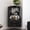 Black Engineered Wood, variant on ENTU Wooden Corner Bar Cabinet 2 Shelves 2 Drawers Mirrored Back High Legs 18.90x18.90x50.00 Inch Black