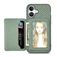 thumbnail image 1 of Case For FOXDOCK iPhone 16 Plus Stand Function RFID Blocking Magnetic Card Holder Complete Camera Safety, 1 of 5