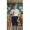 thumbnail image 5 of InGear Boys Cargo Shorts, Elastic Waist, Zipper Pockets, 2 Pack, XL, 5 of 5