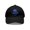 Black / Black patch, variant on KIA Dad Hat with Leather Patch (Round)