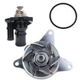 thumbnail image 2 of SCITOO AW4126 Engine Coolant Thermostat Housing & Water Pump Kit Fit for 2009-2015 for Ford Escape 2.5L,2012-2015 for Ford Focus Thermostat Housing, 2 of 5