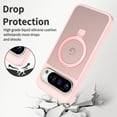 thumbnail image 2 of ELEHOLD Magnetic Case for Google Pixel 10 Pro XL/9 Pro XL, Shockproof Protective Case with Ring Kickstand,Pink, 2 of 6