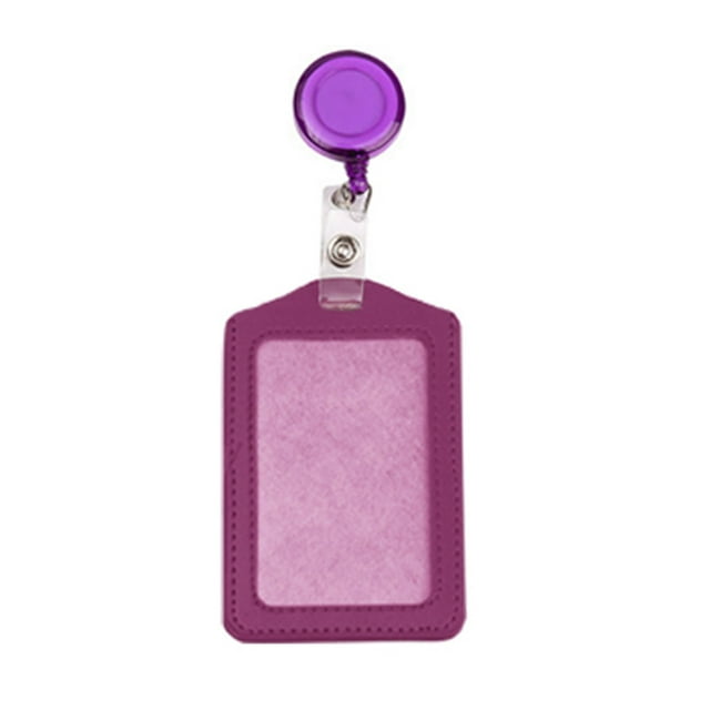 Spring Decor and Cover with Horizontal Cover Retractable Holders Certificate Chest Holder Badge Card Card Id 1 Retractable Buckle Stationery
