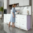 thumbnail image 3 of FixtureDisplays® Custom Cabinets for Every Kitchen 90 Day Leadtime 18703-6111, 3 of 11