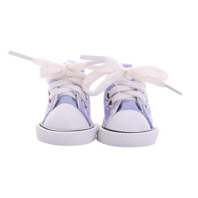 Zapatos de lona para muñecas de 14 pulgadas, zapatillas para muñecas, accesorios para muñecas, regalo perfecto para niñas