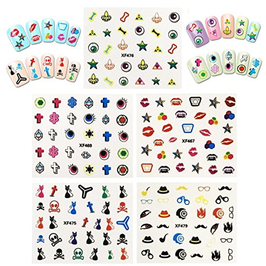 nail decals walmart