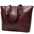thumbnail image 1 of Women Handbag Vintage Large Capacity Fashion Simple Tote Handbag Shoulder Bag, 1 of 3